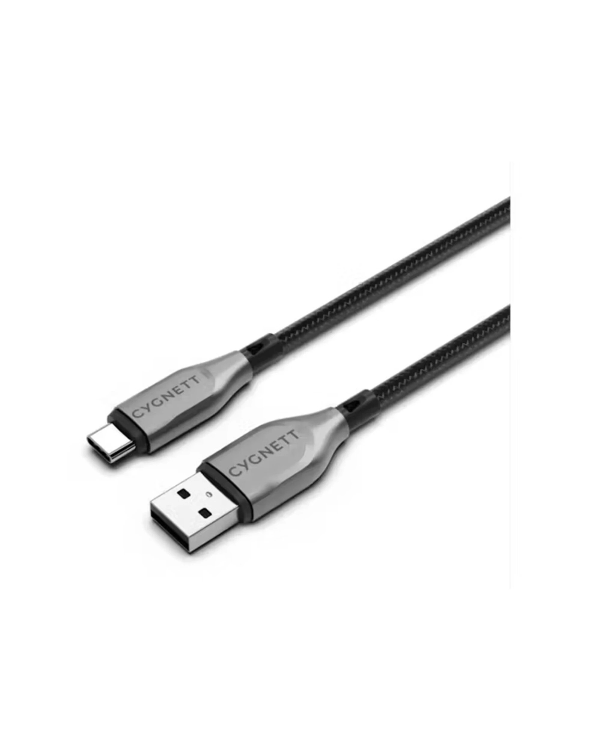 2 Cygnett - Armoured 2m USB-C to USB-A Cable - Black, 2 of 2