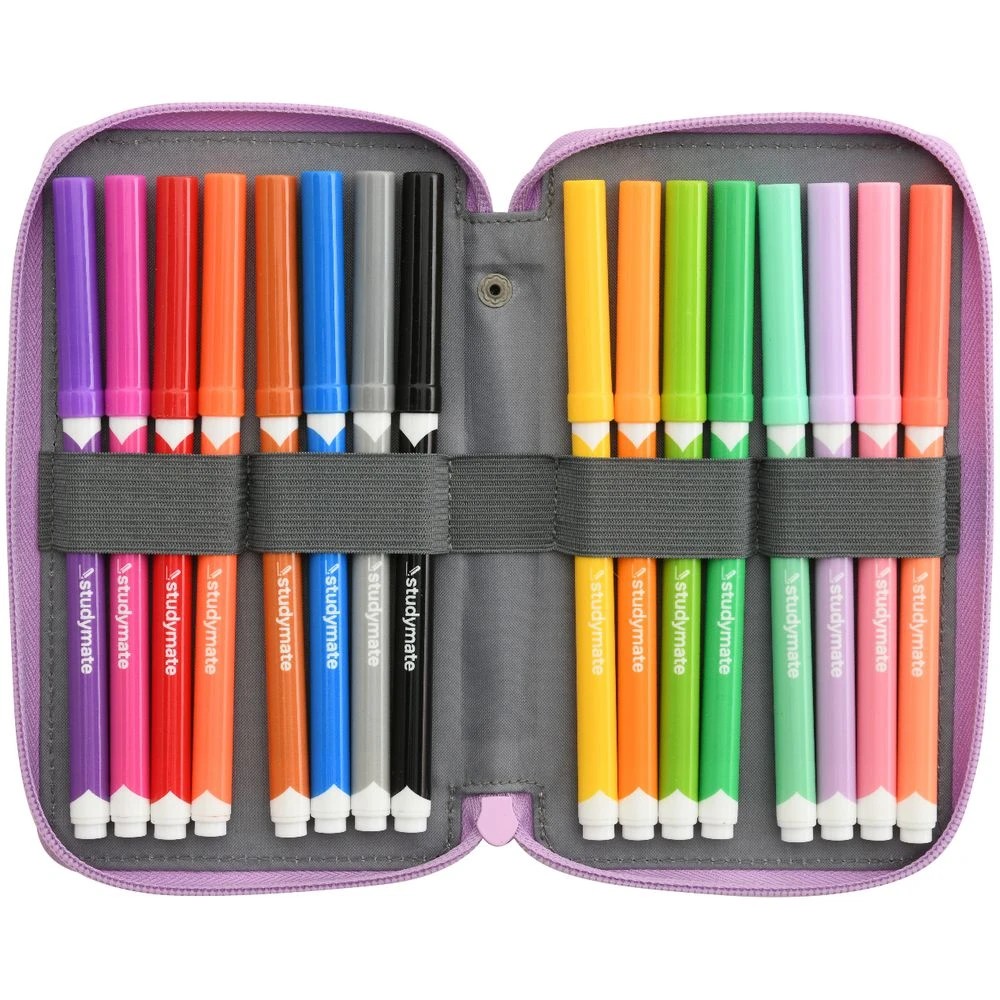 8 Studymate Pencil Case Set Rainbow 32 Piece, 8 of 10