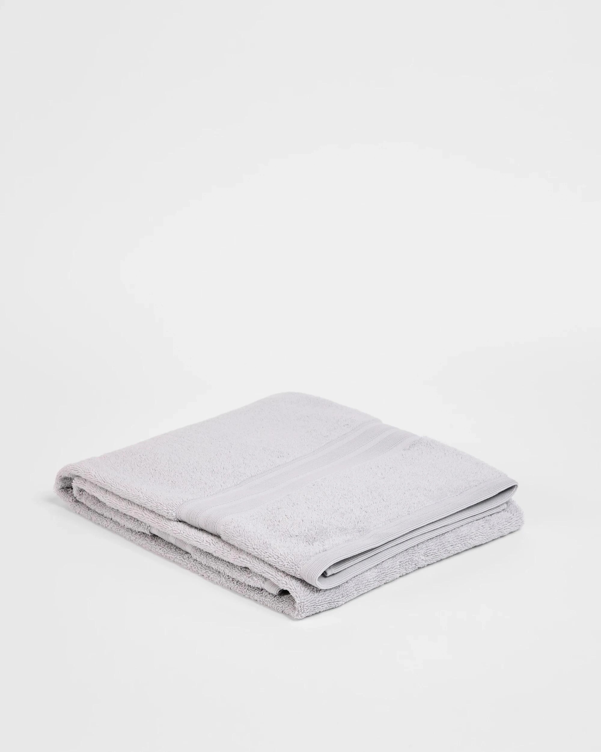 1 Grandeur Australian Cotton Bath Sheet - Grey, 1 of 2