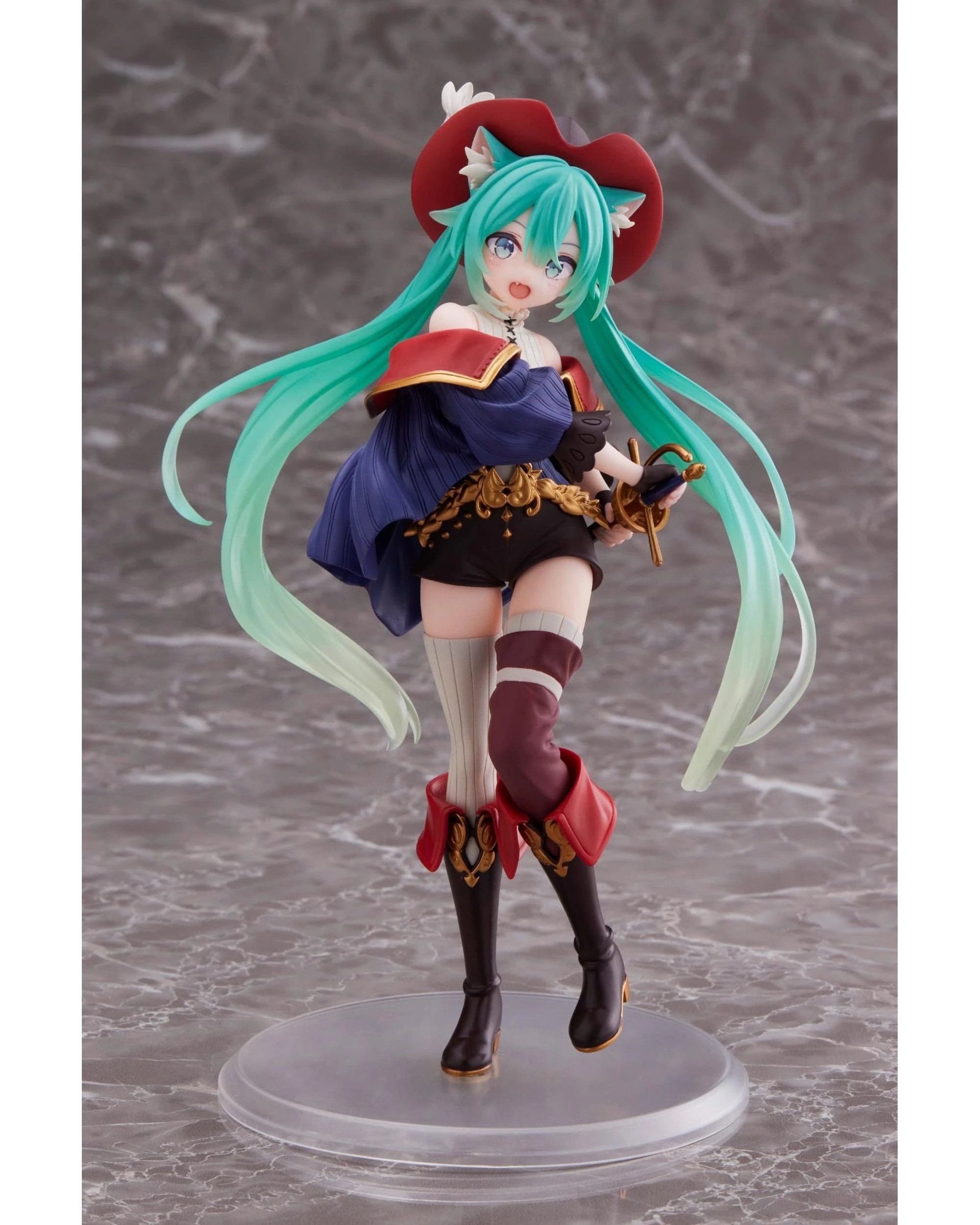 4 Taito Hatsune Miku Wonderland Puss in Boots Figure, 4 of 9