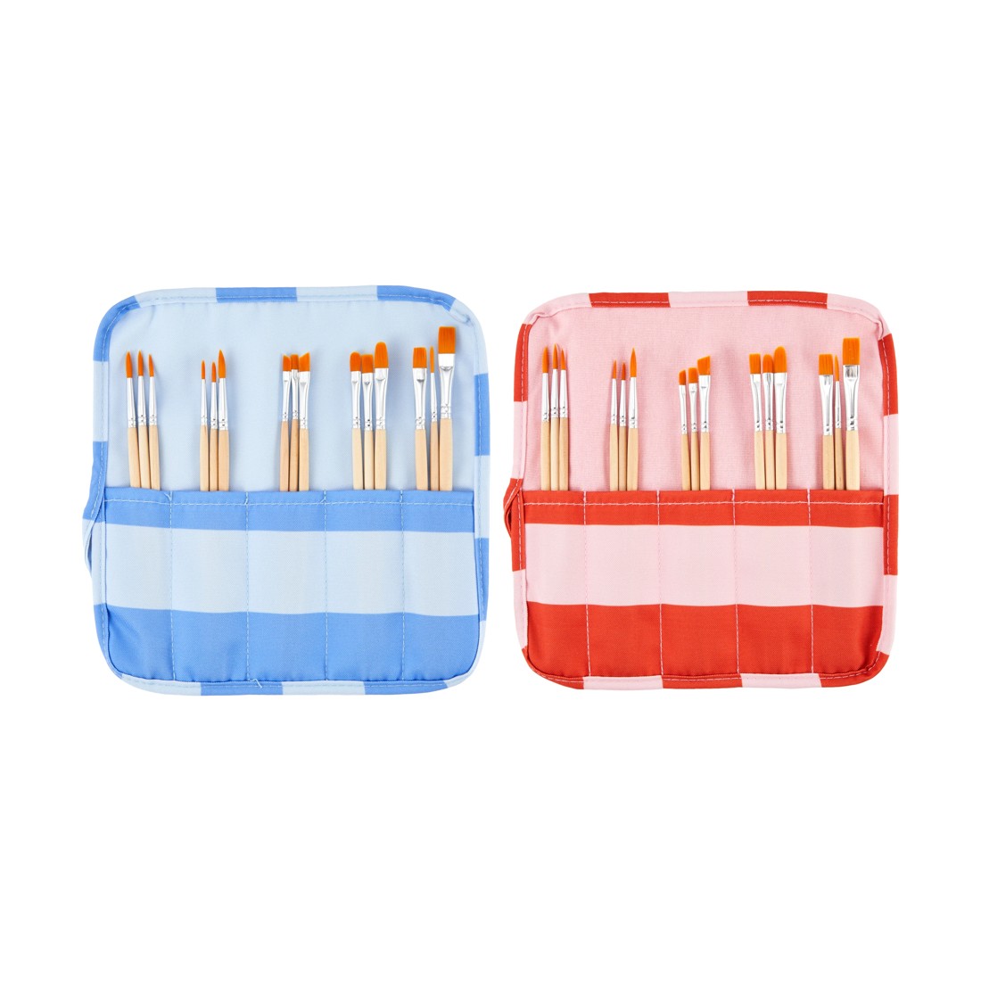 2 16 Piece Paint Brush and Holder Set - Assorted, 2 of 6