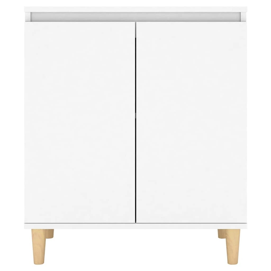 3 Vidaxl Sideboard Sideboard, Sideboards - White, 3 of 9
