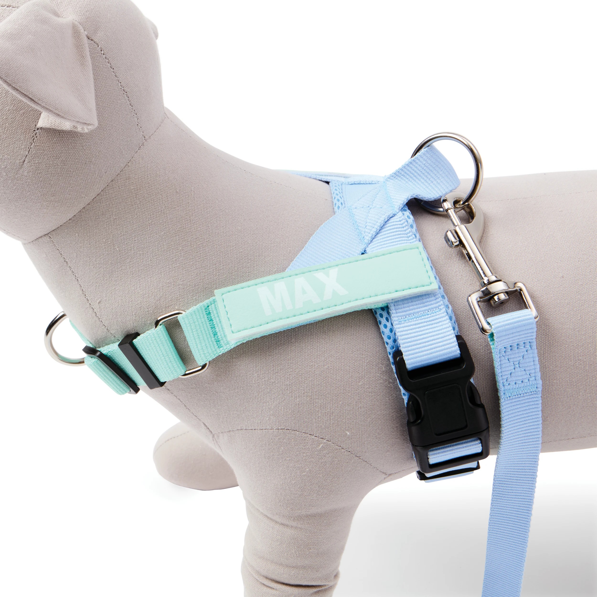4 Blue Custom Harness Walking Set - Large, 4 of 10