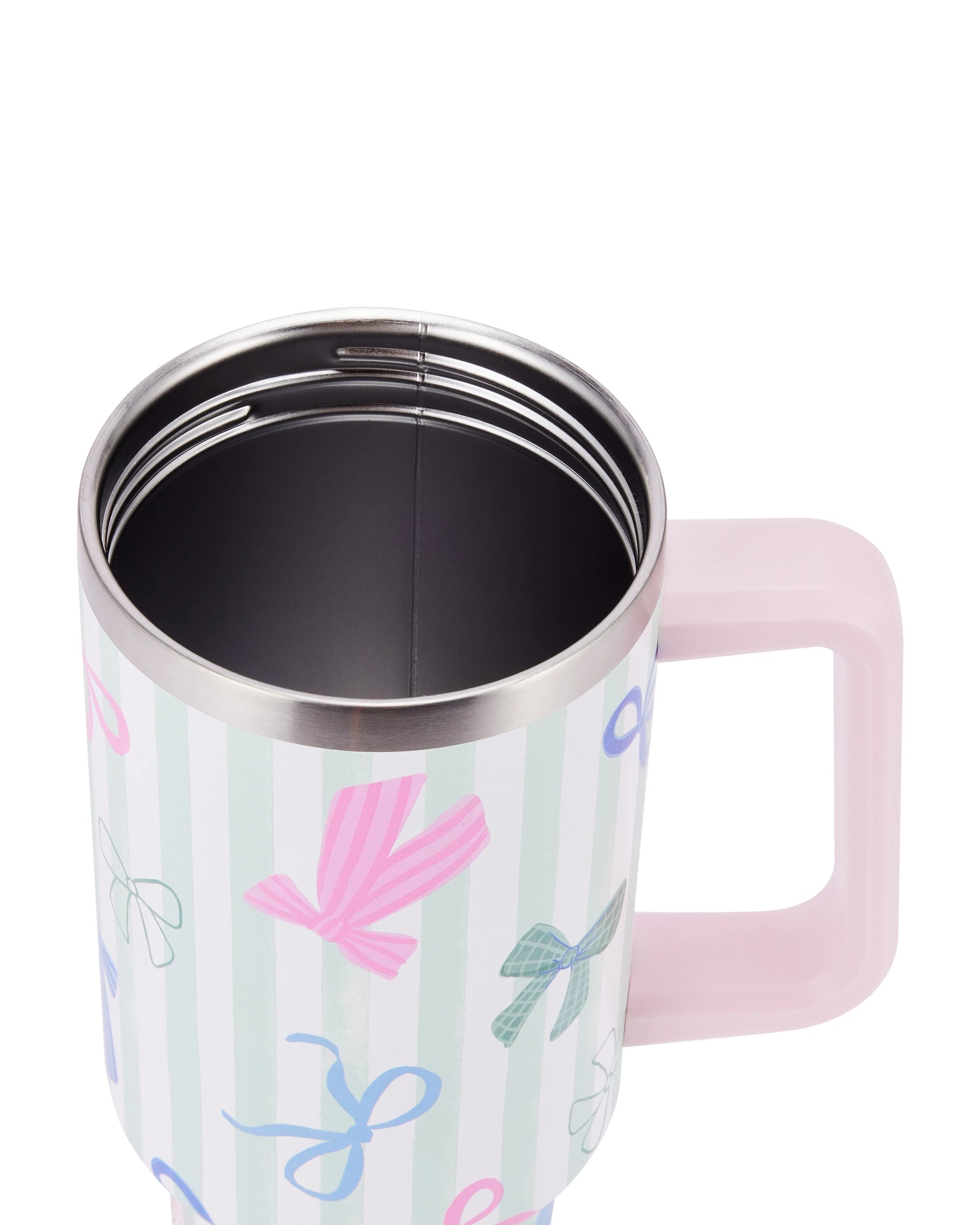 6 1.18L Bow Jumbo Stainless Steel Tumbler with Handle, 6 of 7