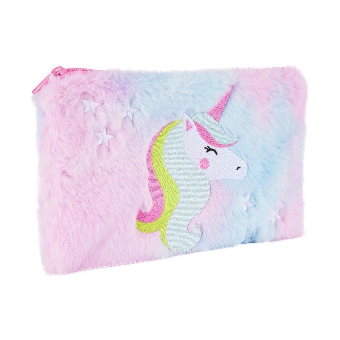 2 Fluffy Pencil Case - Unicorn, 2 of 7