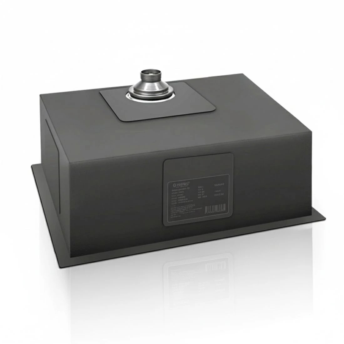 2 Cefito Kitchen Sink 70X45CM Stainless Steel Basin Single Bowl - Black, 2 of 5