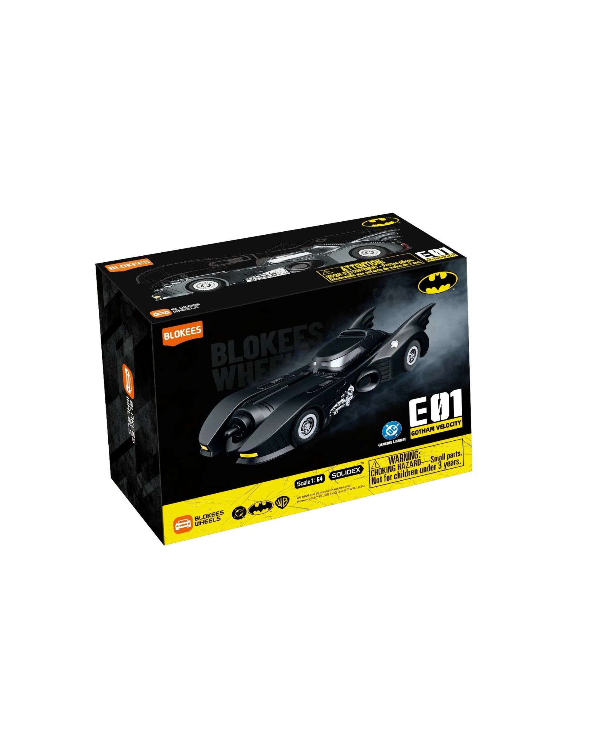 2 Blokees Wheels DC Batman E01 Gotham Velocity Blind Box Full Case Set of 6, 2 of 9