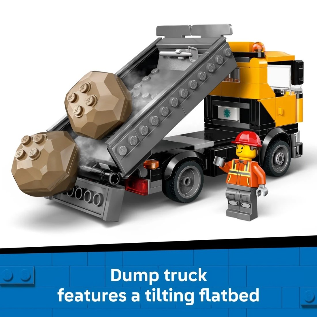 7 LEGO City Heavy-Duty Recovery Tow Truck with Crane 60467, 7 of 11