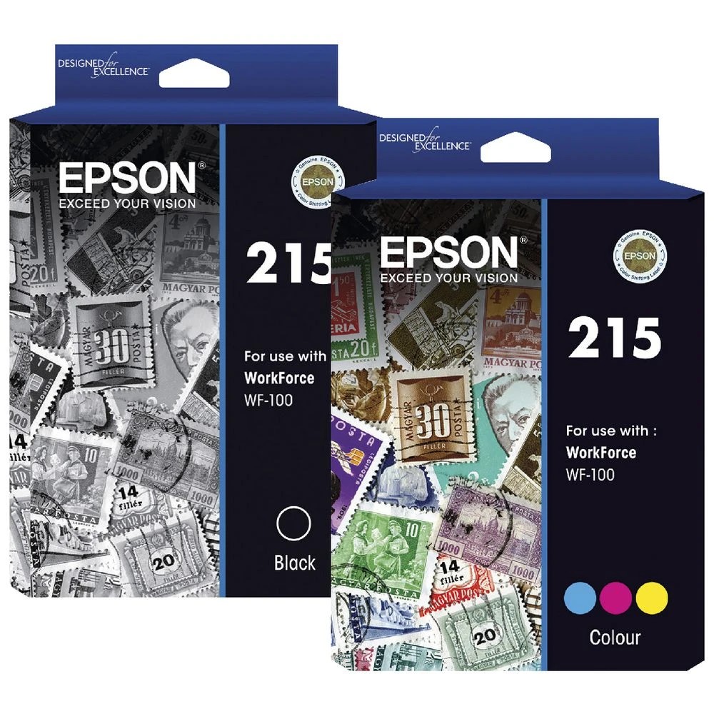 2 Epson 215 Ink Cartridge Colour, 2 of 2