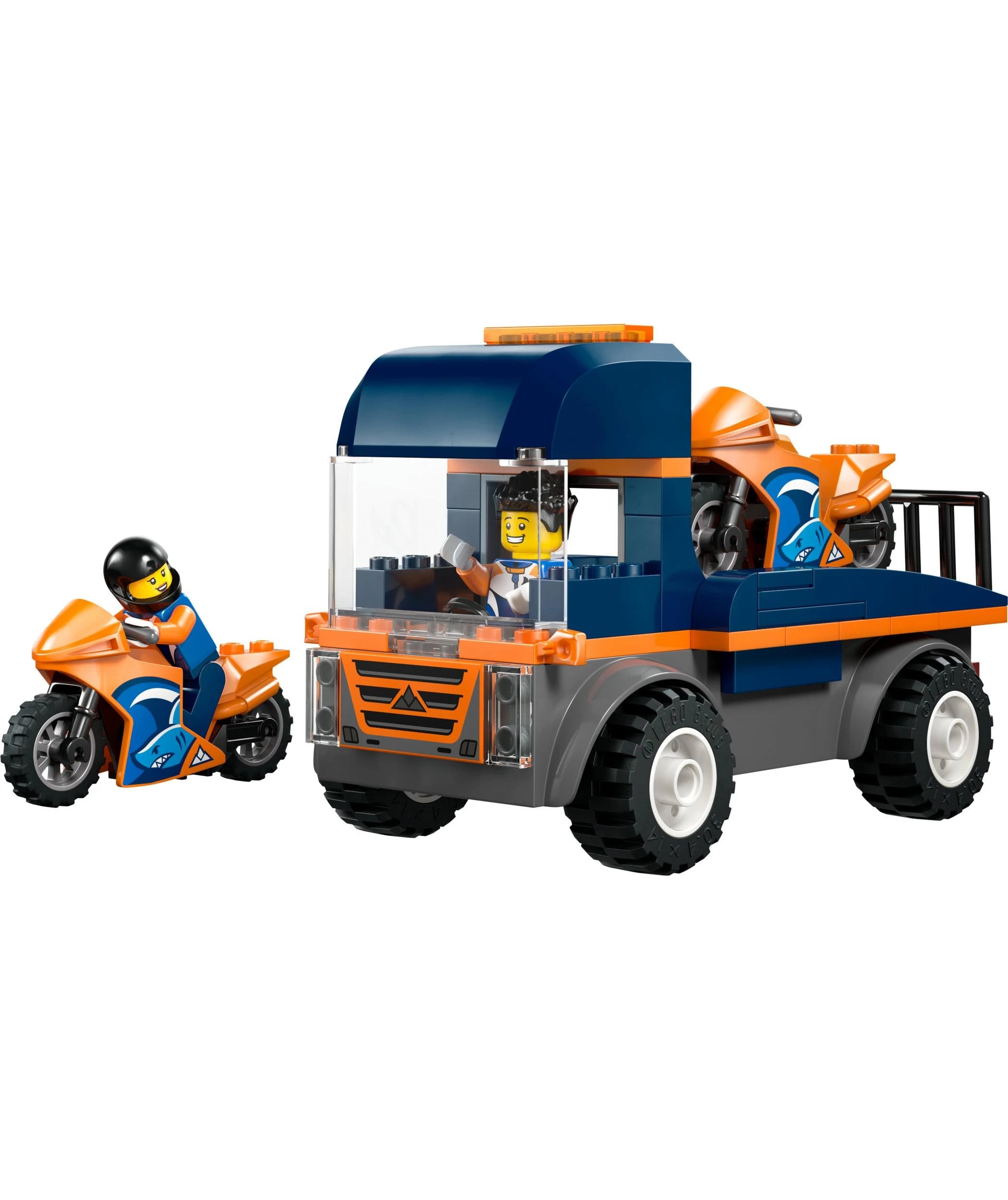 2 LEGO City Motorcycle Transporter 60491, 2 of 10