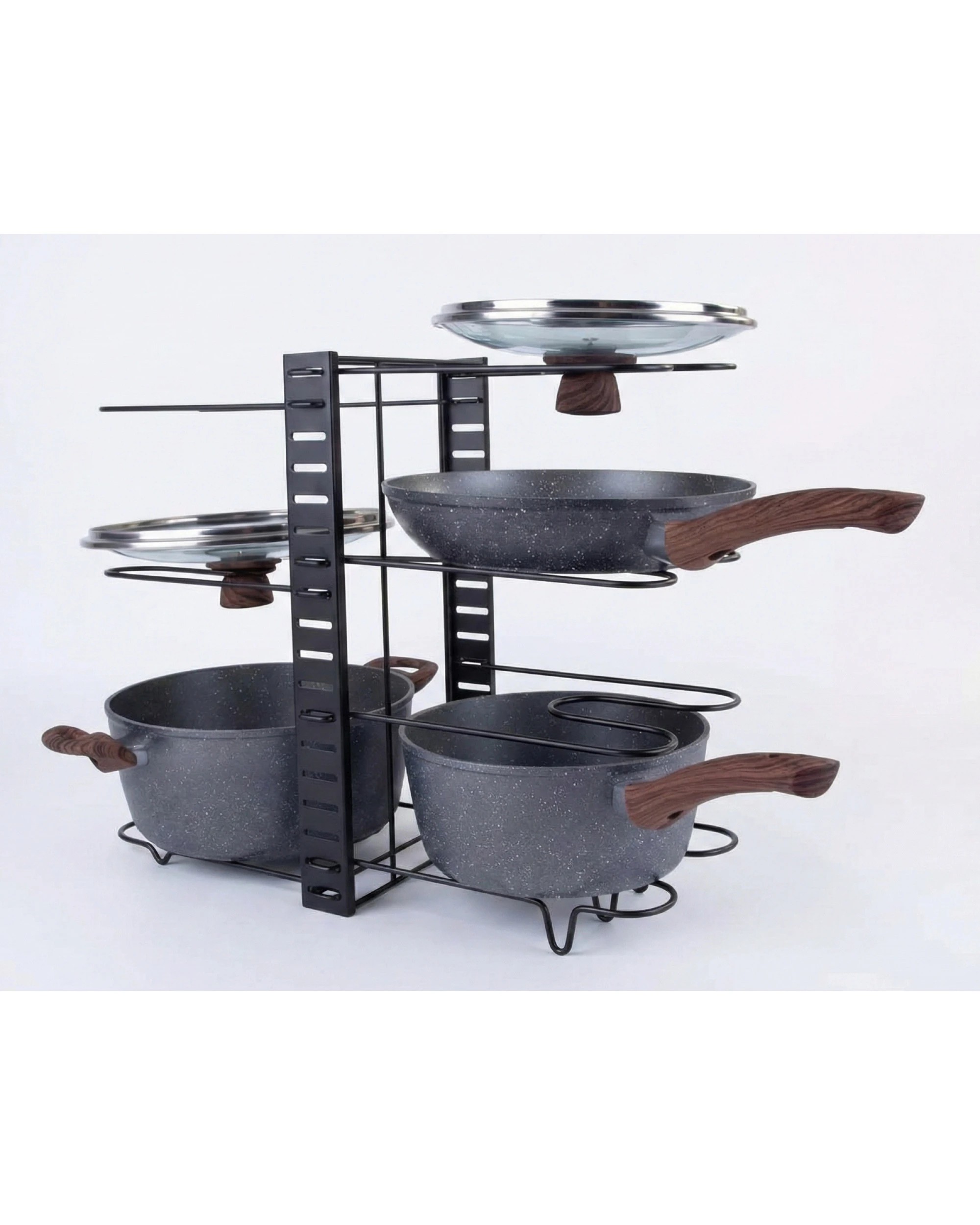 1 BR Home 56cm Kitchen Pot and Pan Lid Organizer, 1 of 3