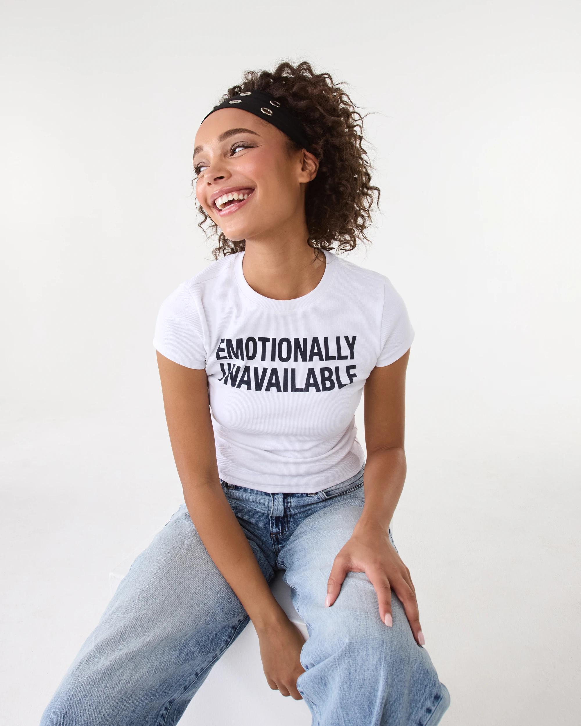 8 Neat Fit Print Rib T-shirt Emotional, 8 of 10