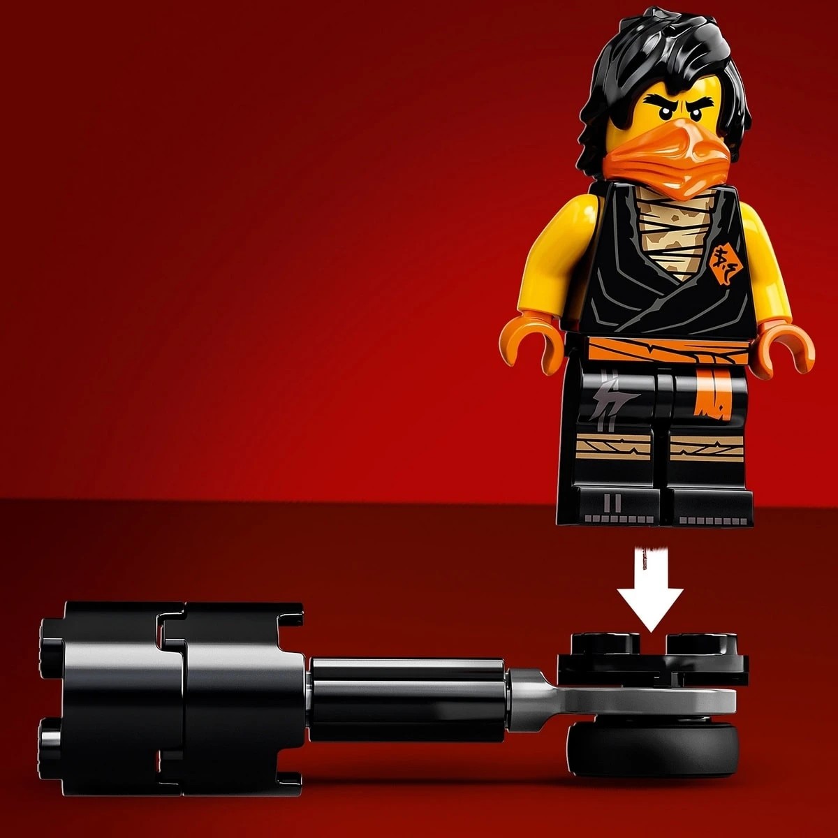 5 LEGO NINJAGO Epic Battle Set Cole vs. Ghost Warrior 71733, 5 of 9