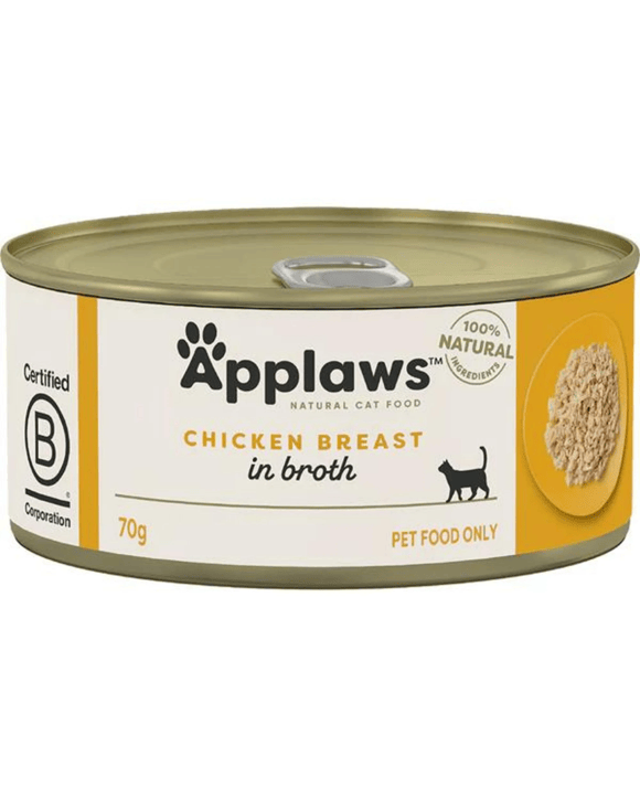 Applaws Cat Tin Chicken Breast 70g 24pk