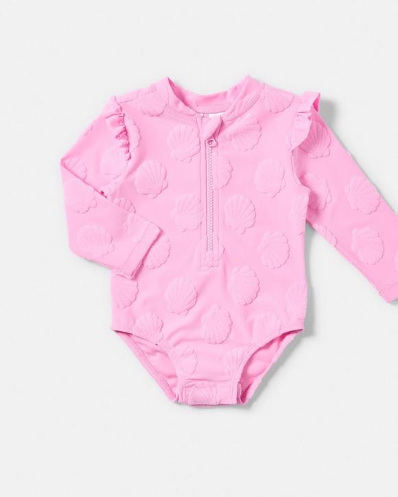 Shoulder Frill Bather