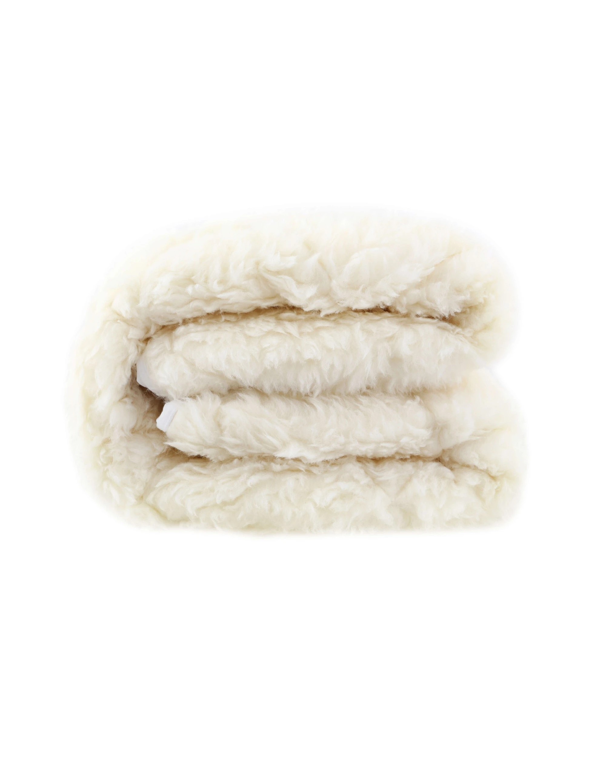 3 Natural Home All Season Wool Reversible Underlay - Queen Bed - White, 3 of 9