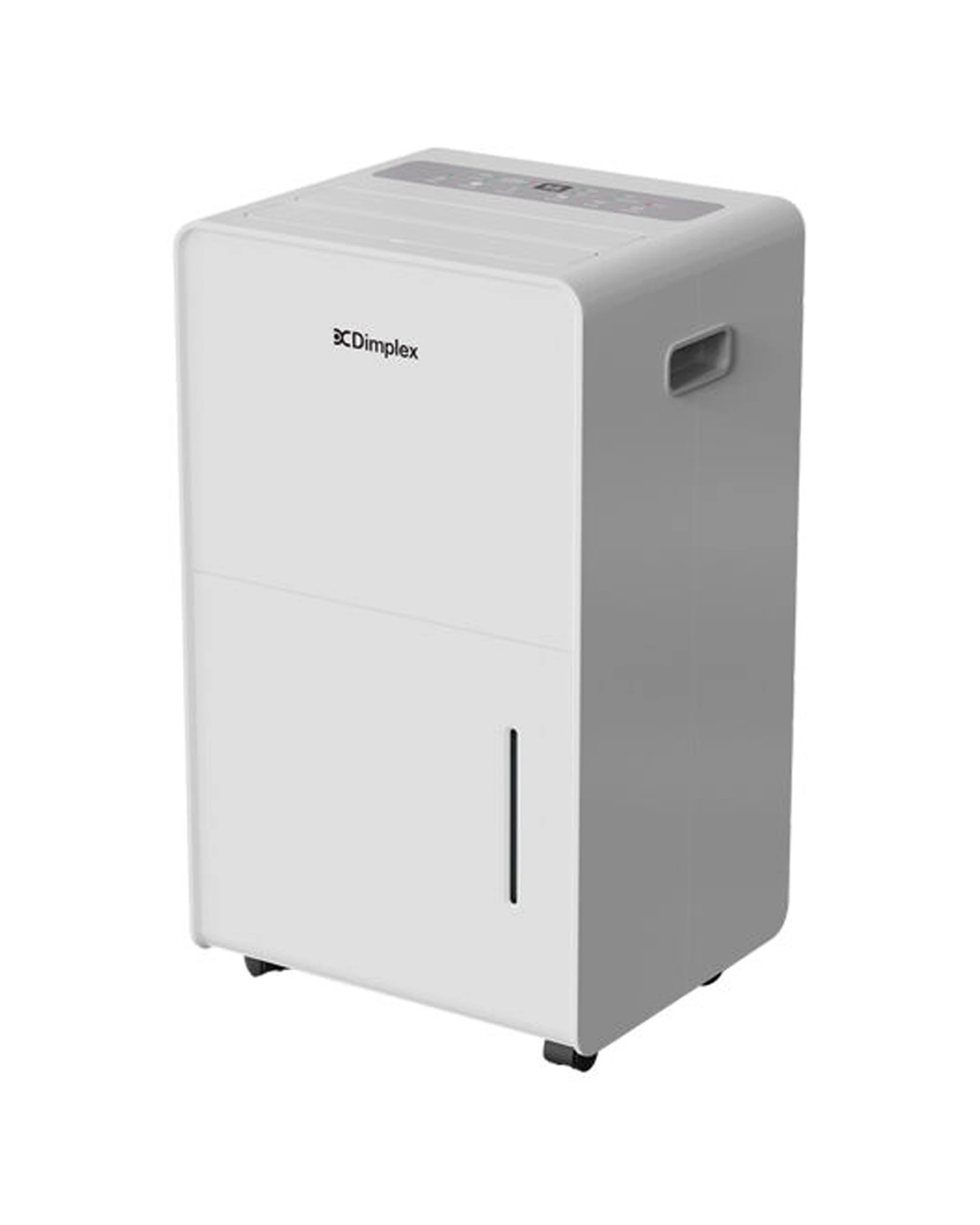 2 Dimplex 20L Room Portable Dehumidifier With 4L Tank 2 Fan Speeds 24 Hour Timer - White, 2 of 7