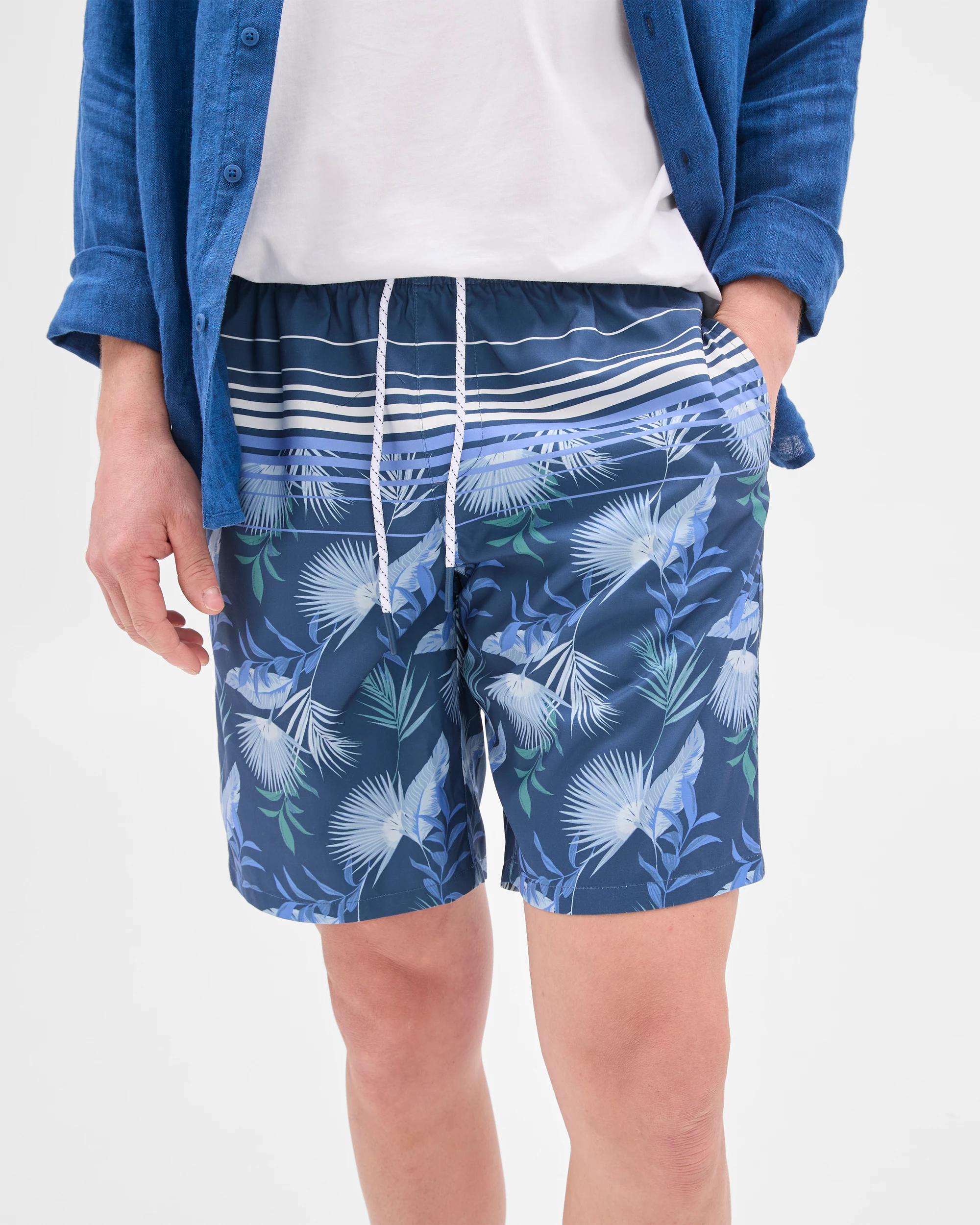 7 Target Print Swim Boardshorts NAVY, 7 of 10
