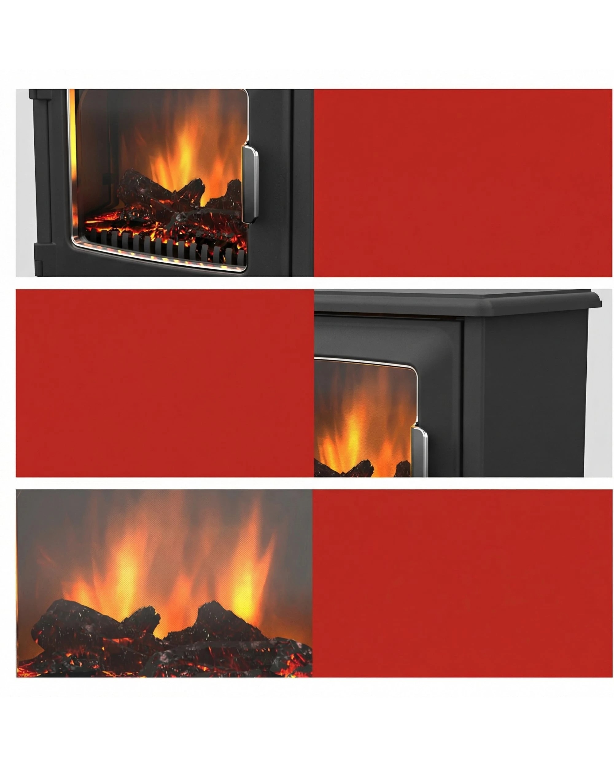 4 Dimplex Riley 2kW Electric Fire Heater, 4 of 5