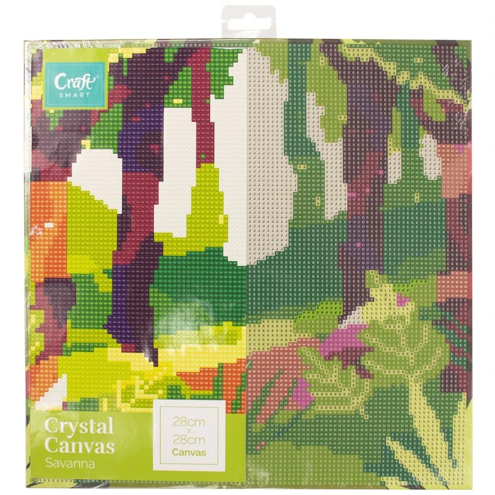 1 Craftsmart Crystal Canvas 28x28 Savanna, 1 of 2