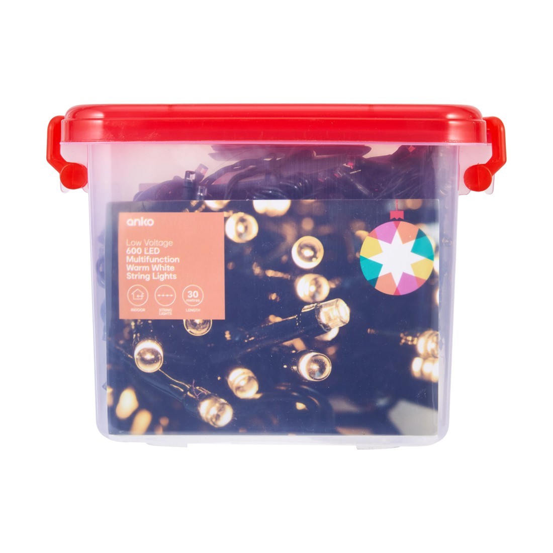 6 Low Voltage 600 LED Multifunction Warm White String Lights, 6 of 7