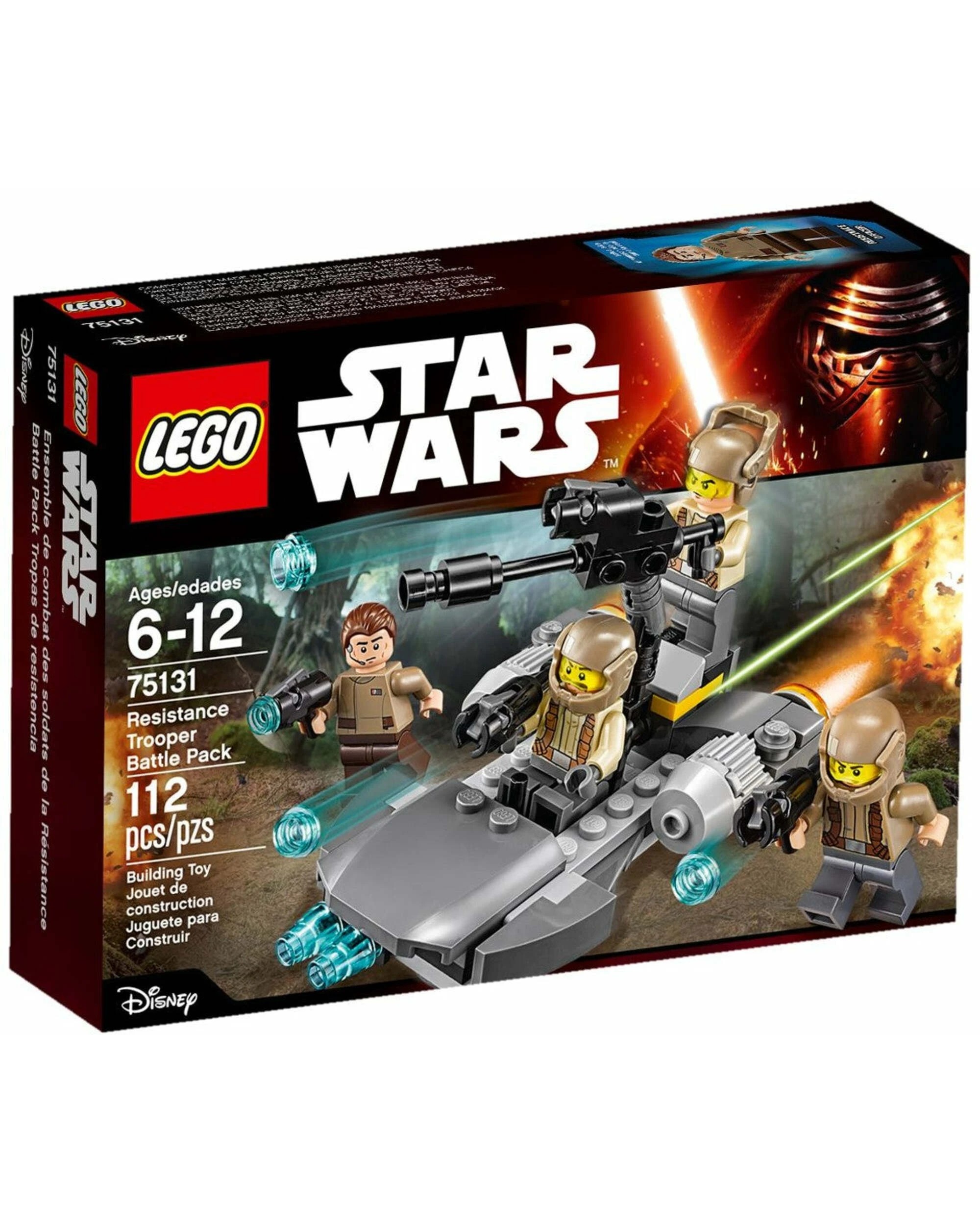 1 LEGO 75131 Star Wars Resistance Trooper Battle Pack, 1 of 5