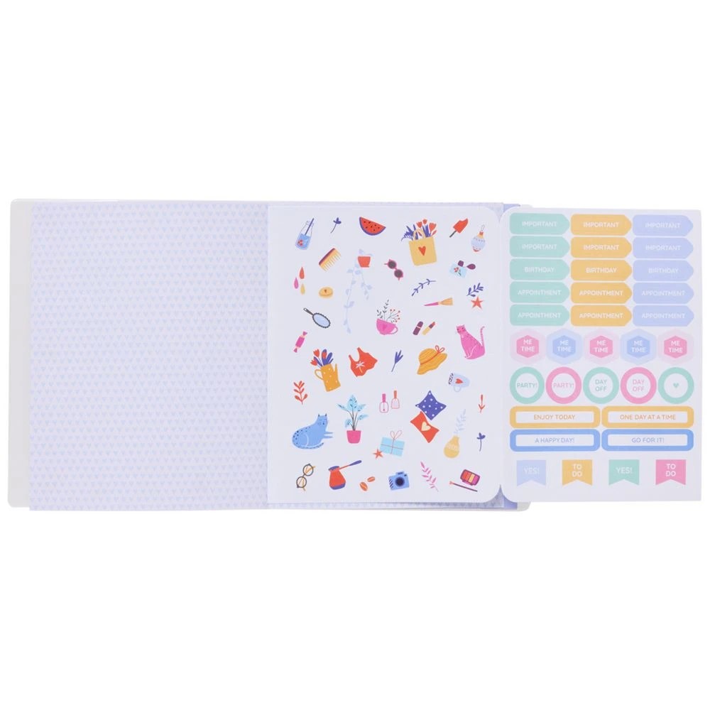 4 Otto Small Week to View FY26/27 Diary Cute Blue, 4 of 8