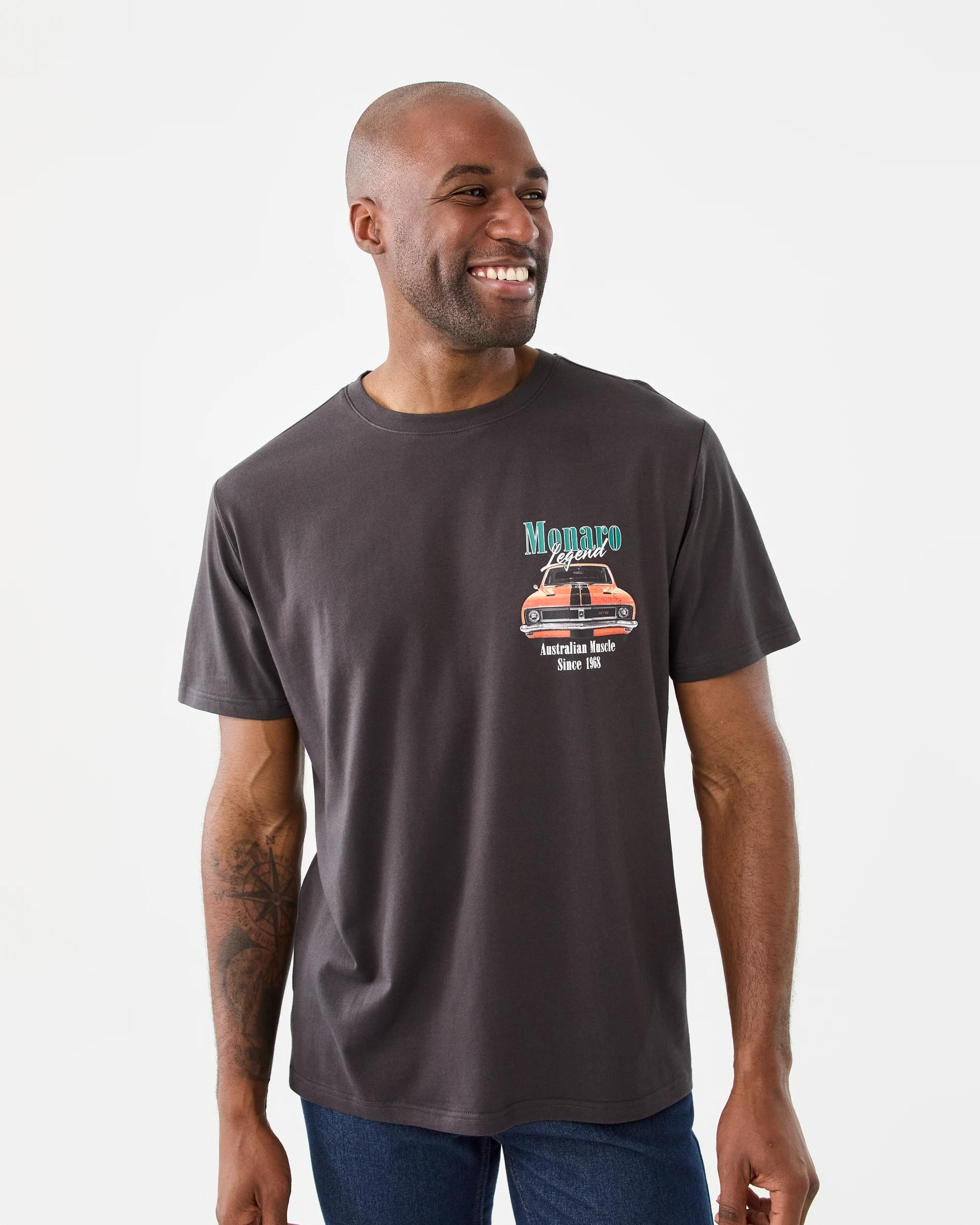 1 Monaro License T-shirt Black, 1 of 6