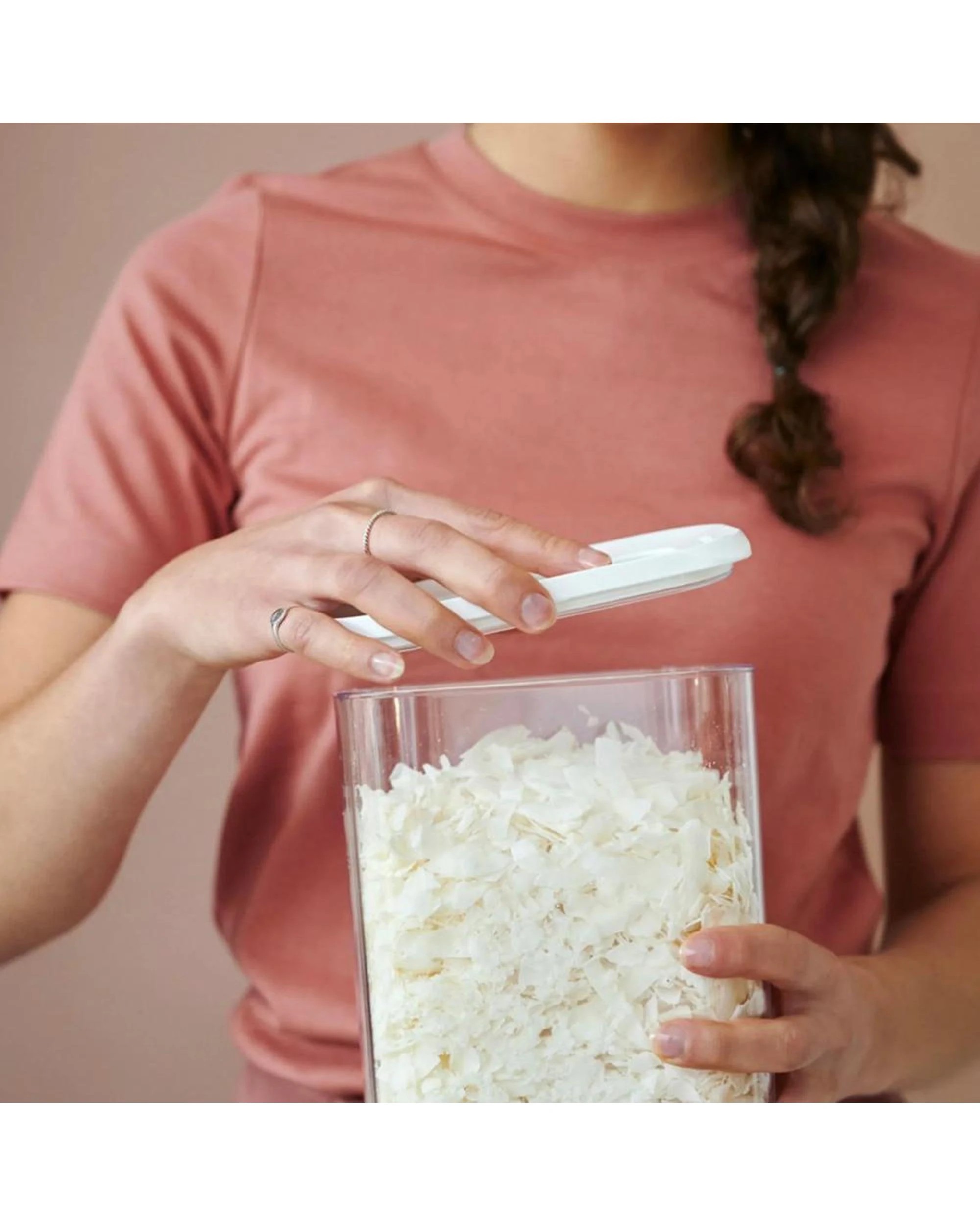 4 Mepal Modula Rectangular 3 Piece Starter Set Storage Box Set 3pc  White, 4 of 5