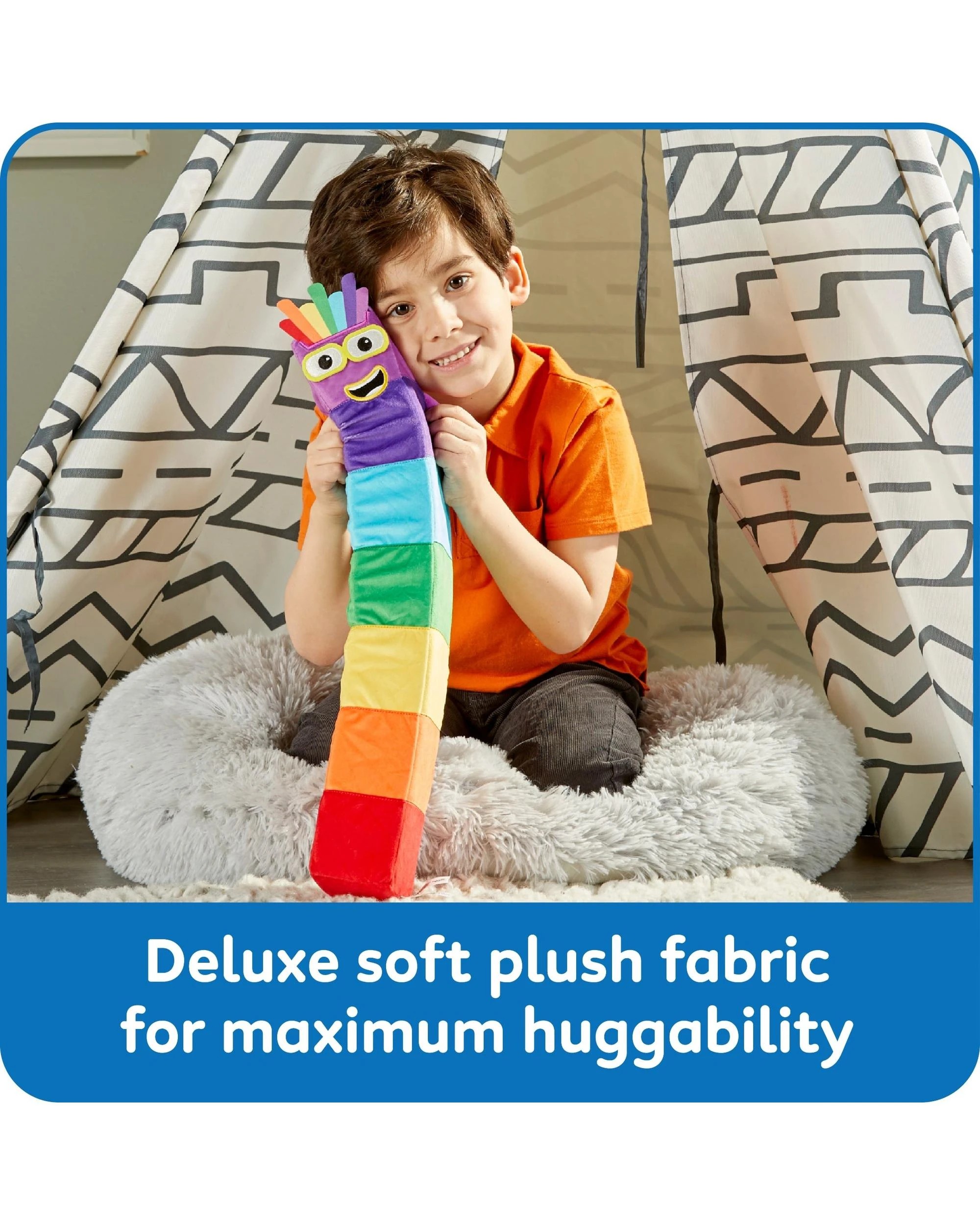 4 Numberblocks Seven Playful Pal Plush, 4 of 7