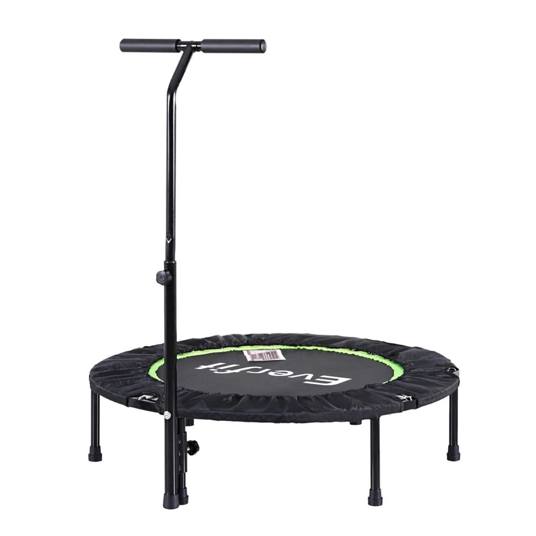 3 Everfit 40inch Fitness Foldable Trampoline Jumping Rebounder Home Gym Handrail - Multi, 3 of 7