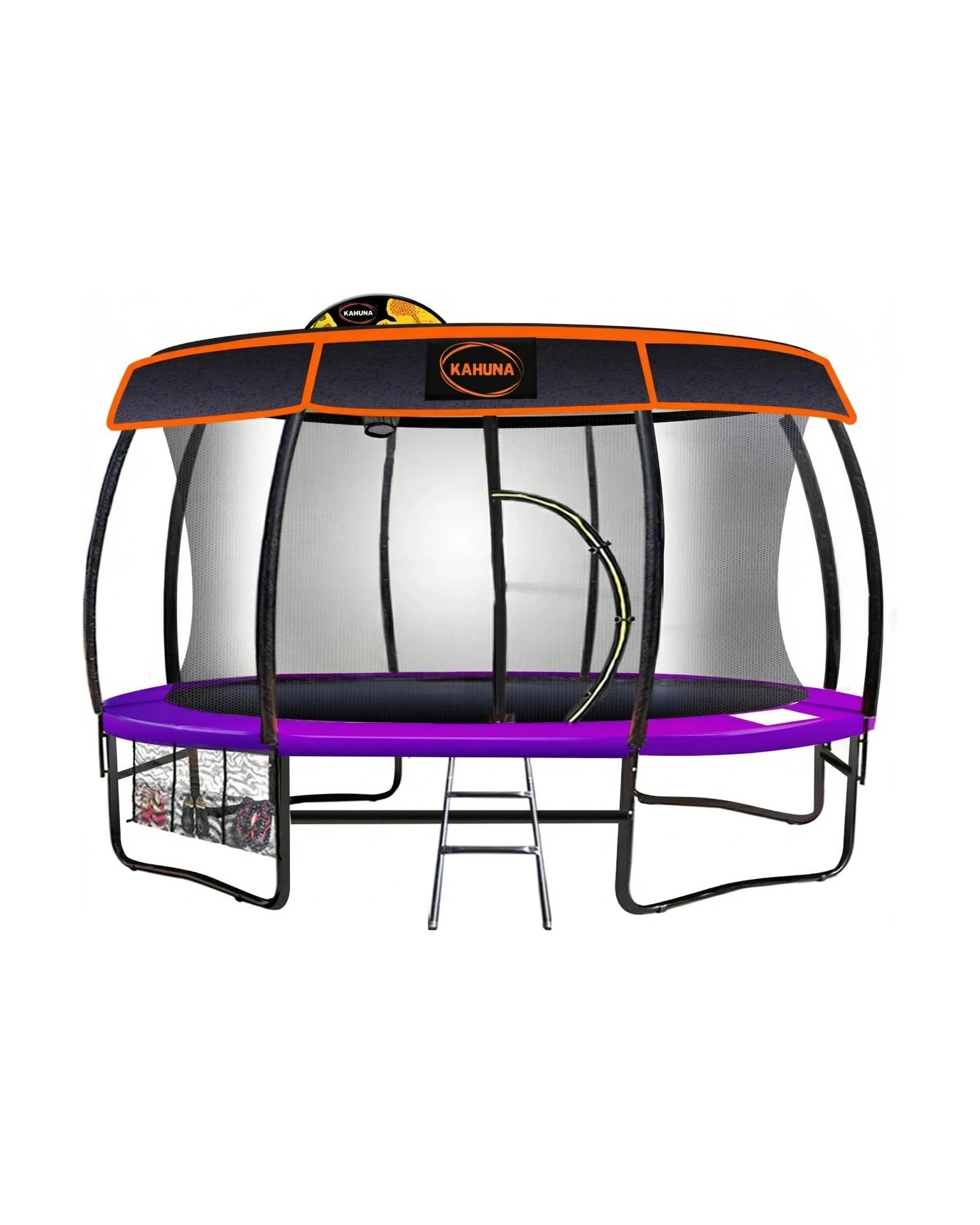 1 Kahuna 16 ft Trampoline - Purple, 1 of 9