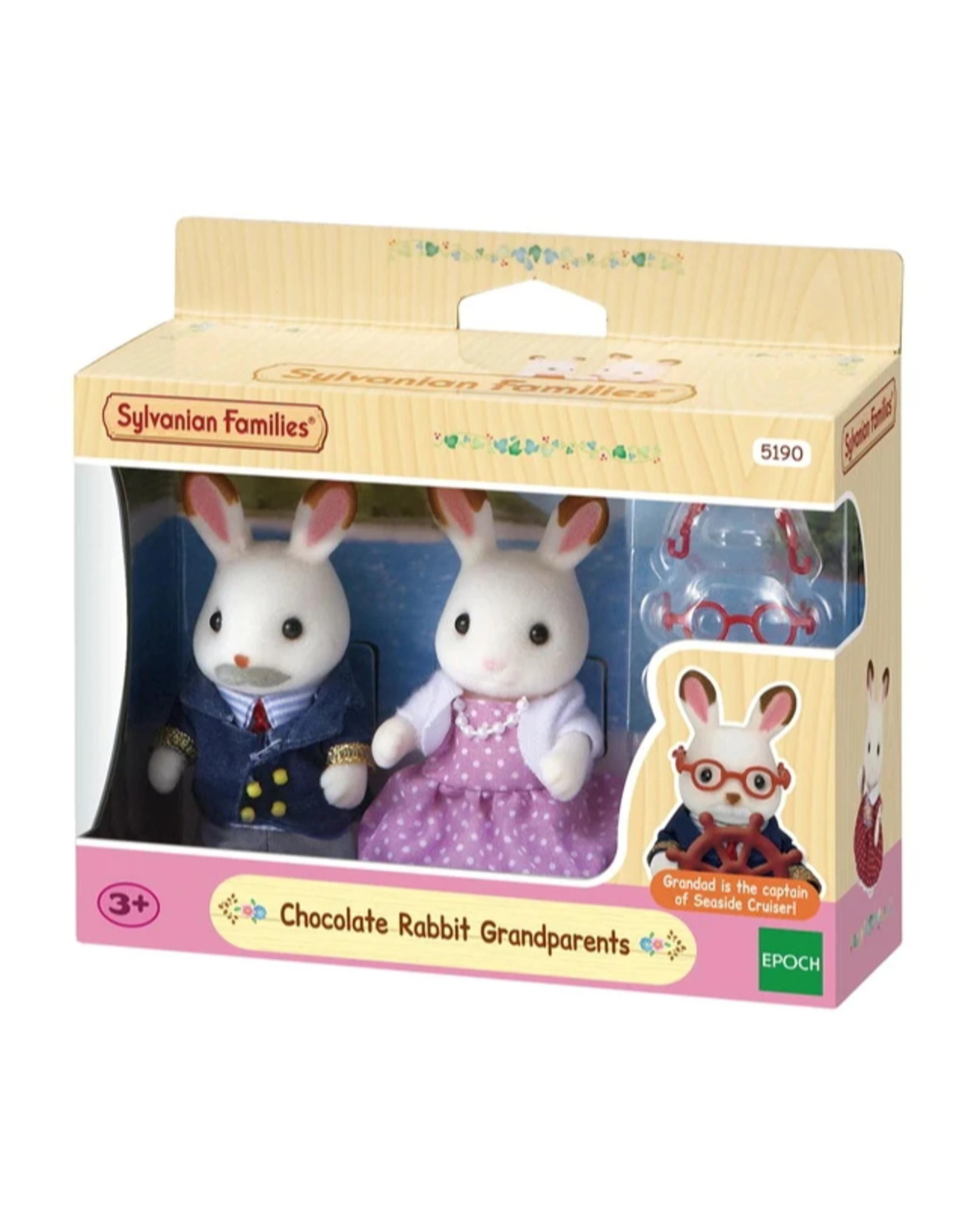 1 Sylvanian Families Chocolate Rabbit Grandparents, 1 of 2