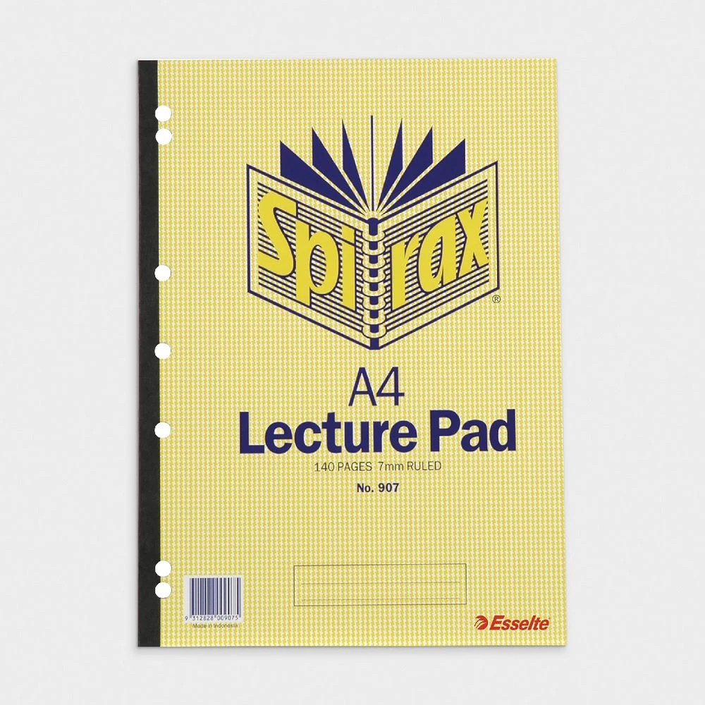 2 Spirax A4 No. 907 Lecture Pad 140 Page, 2 of 3