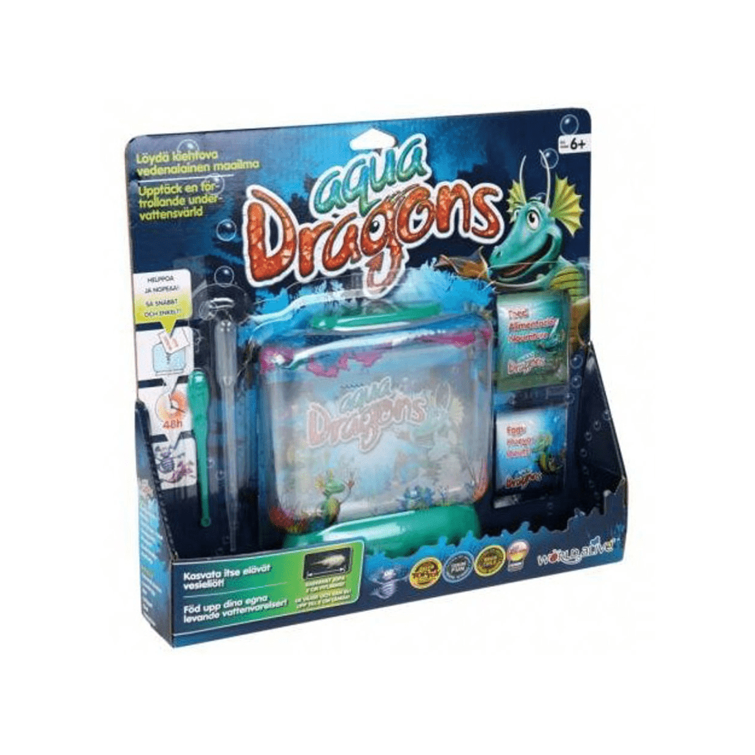 1 World Alive S.L. Aqua Dragons Underwater World Habitat Box Kit, 1 of 1