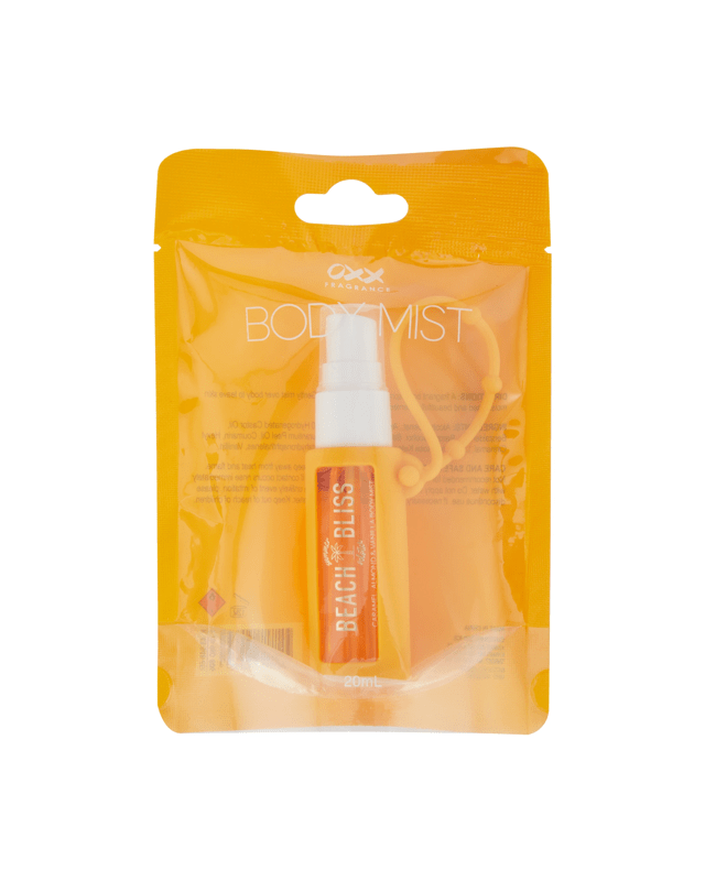OXX Fragrance Summer Solstice Beach Bliss Body Mist 20ml - Caramel, Almond and Van