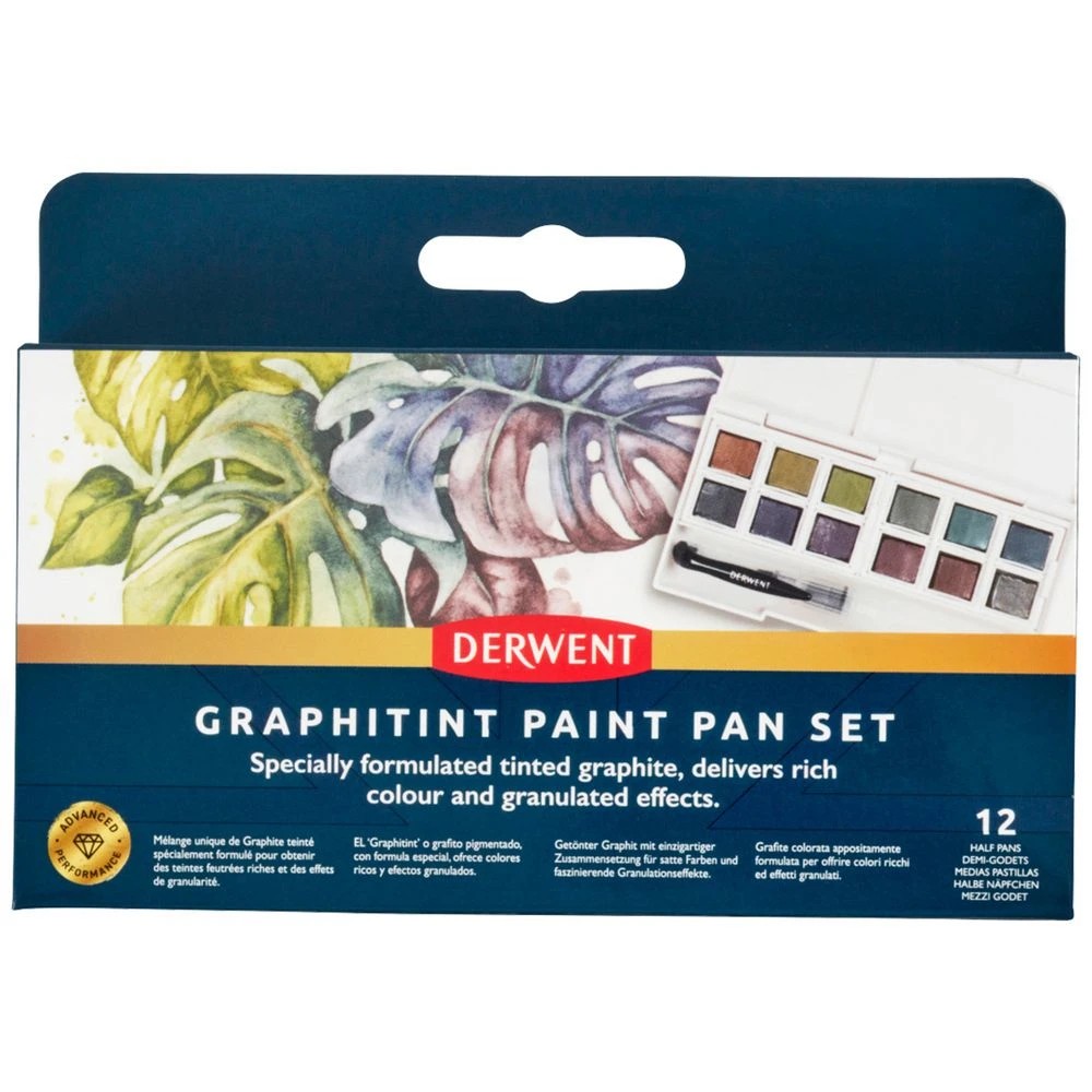 1 Derwent Graphitint Paint Pan 12 Pack, 1 of 5