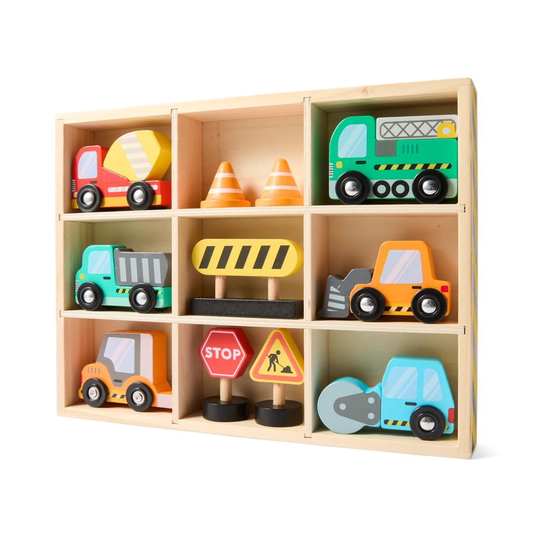 3 Wooden Construction Vehicle Set, 3 of 10