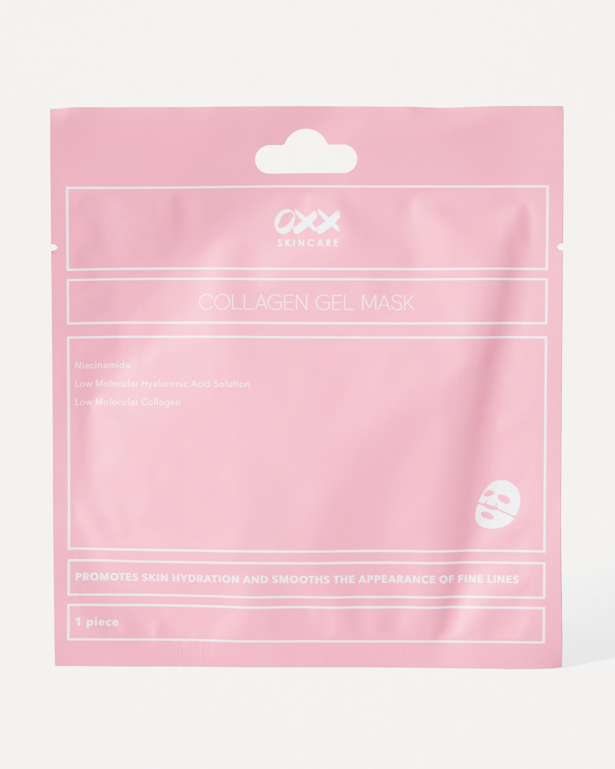 1 OXX Skincare Collagen Real Deep Mask - Niacinamide, Low Molecular Hyaluronic Acid Solution and Low Molecular Collagen, 1 of 2