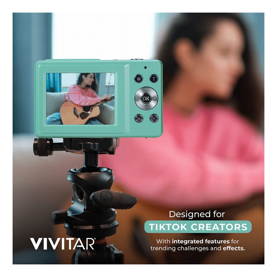 9 Vivitar PopSnap Digital Camera Green, 9 of 10