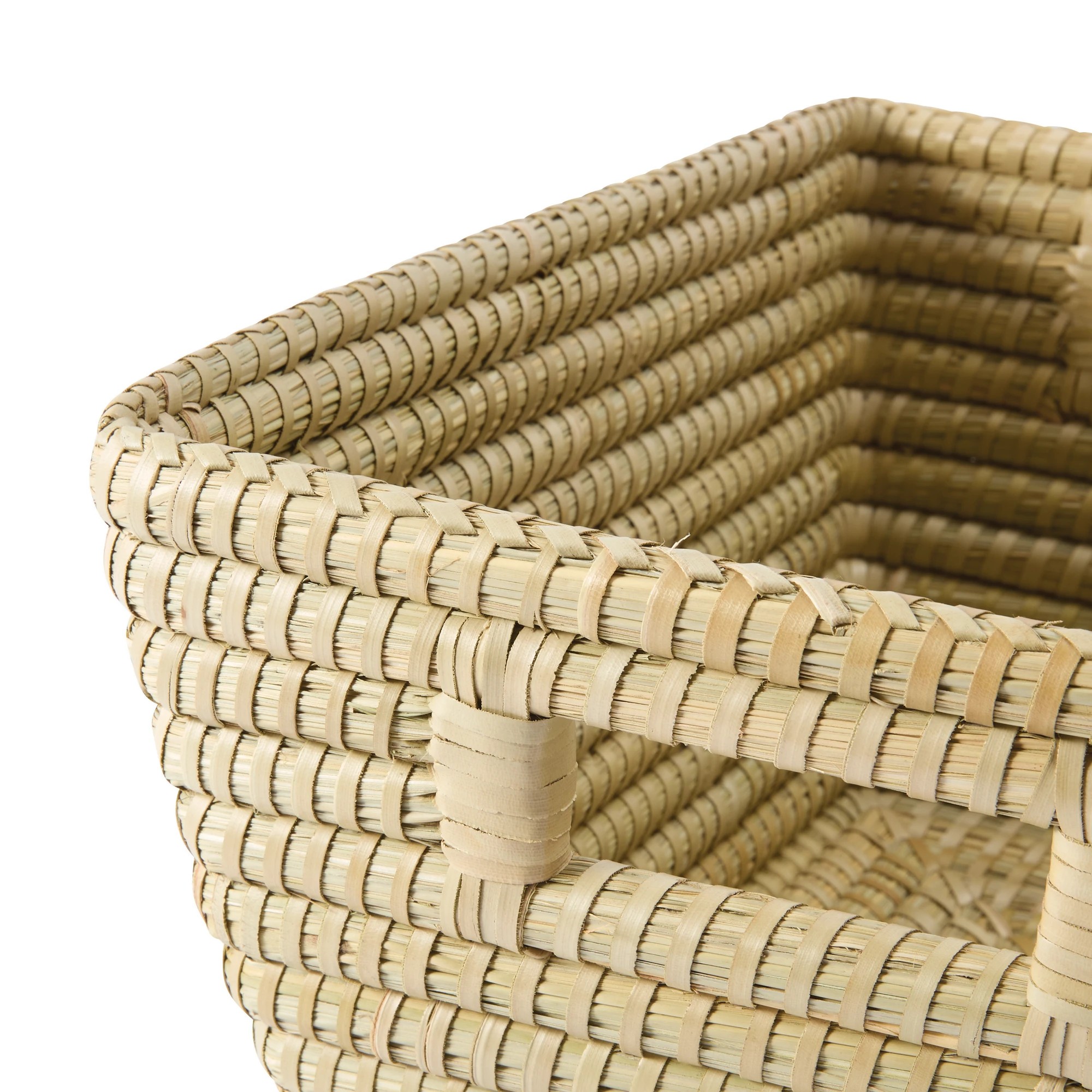 7 Rectangle Coil Basket - Natural, 7 of 9