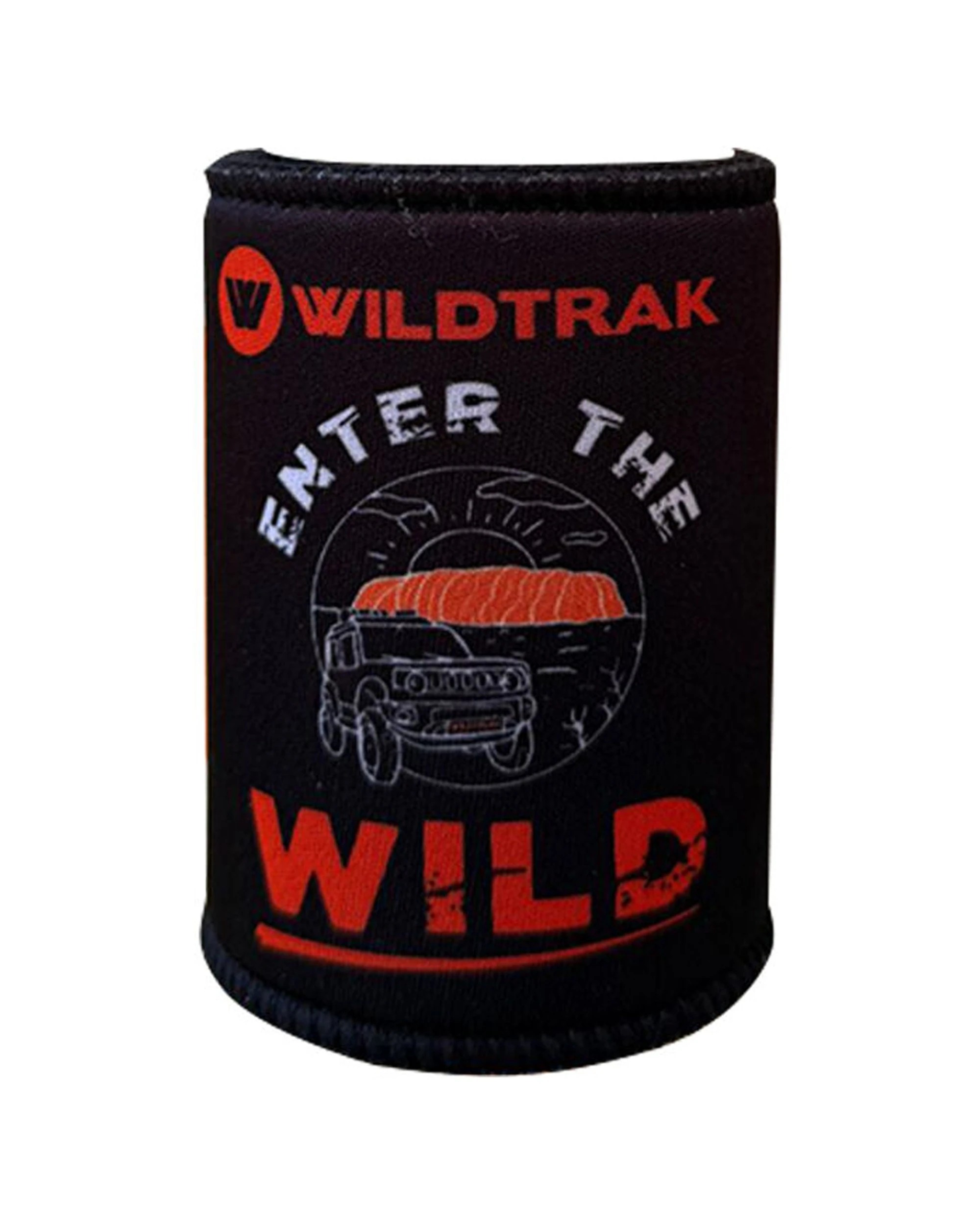 1 Wildtrak Enter The Wild Bottle And Can Stubbie Holder Magnetic Drink Cooler - Black, 1 of 5