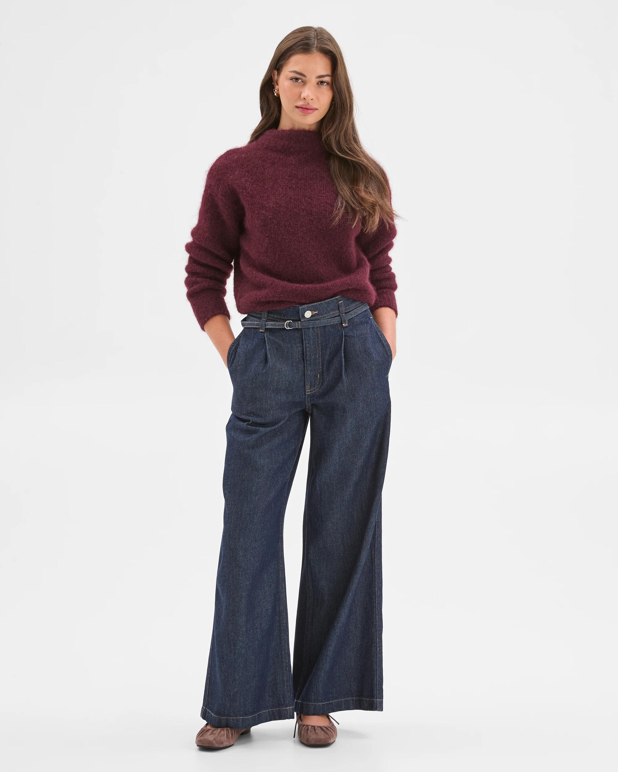 2 Target Petites Petites Plush Knit Jumper PINOT, 2 of 7