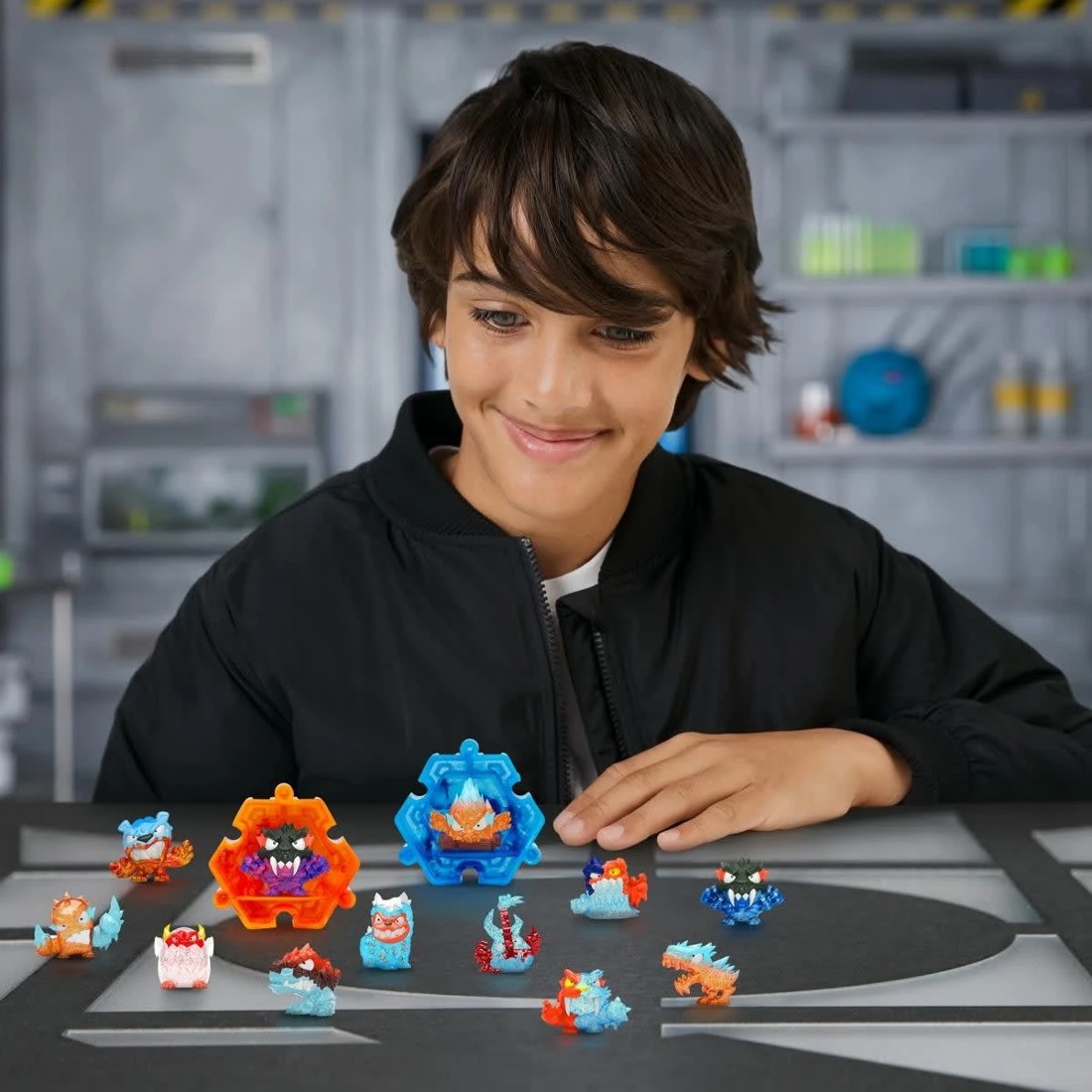 8 MrBeast Lab Swarms S3 Fire & Ice Pack Exclusive Playset, 8 of 10