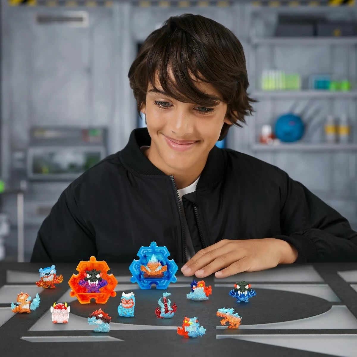 8 MrBeast Lab Swarms S3 Fire & Ice Pack Exclusive Playset, 8 of 10