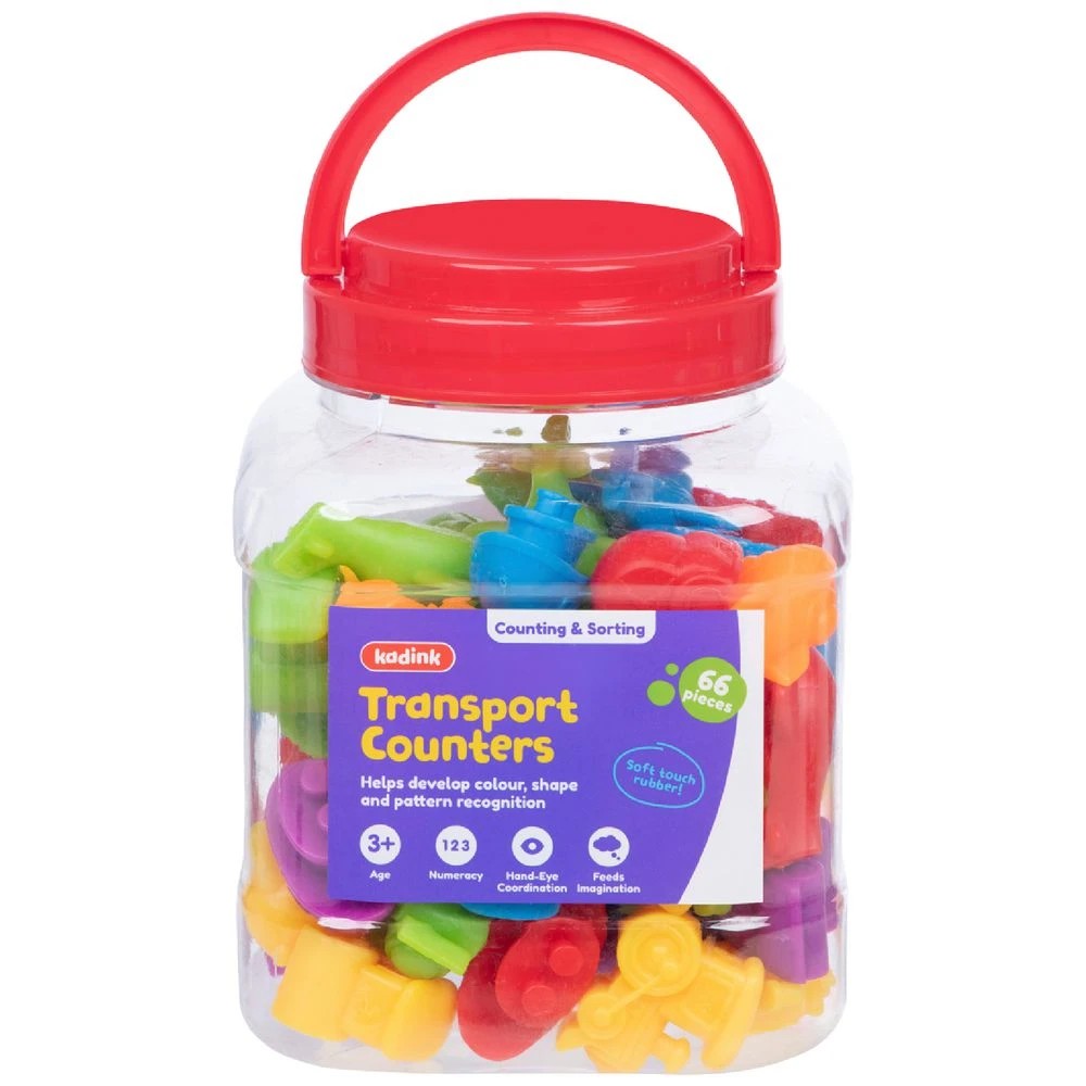 1 Kadink Transport Counters 66 Pack, 1 of 3