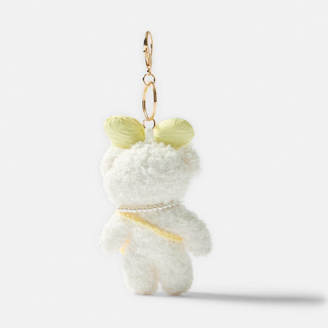 3 Bear Bag Charm Keyring - Yellow, 3 of 5