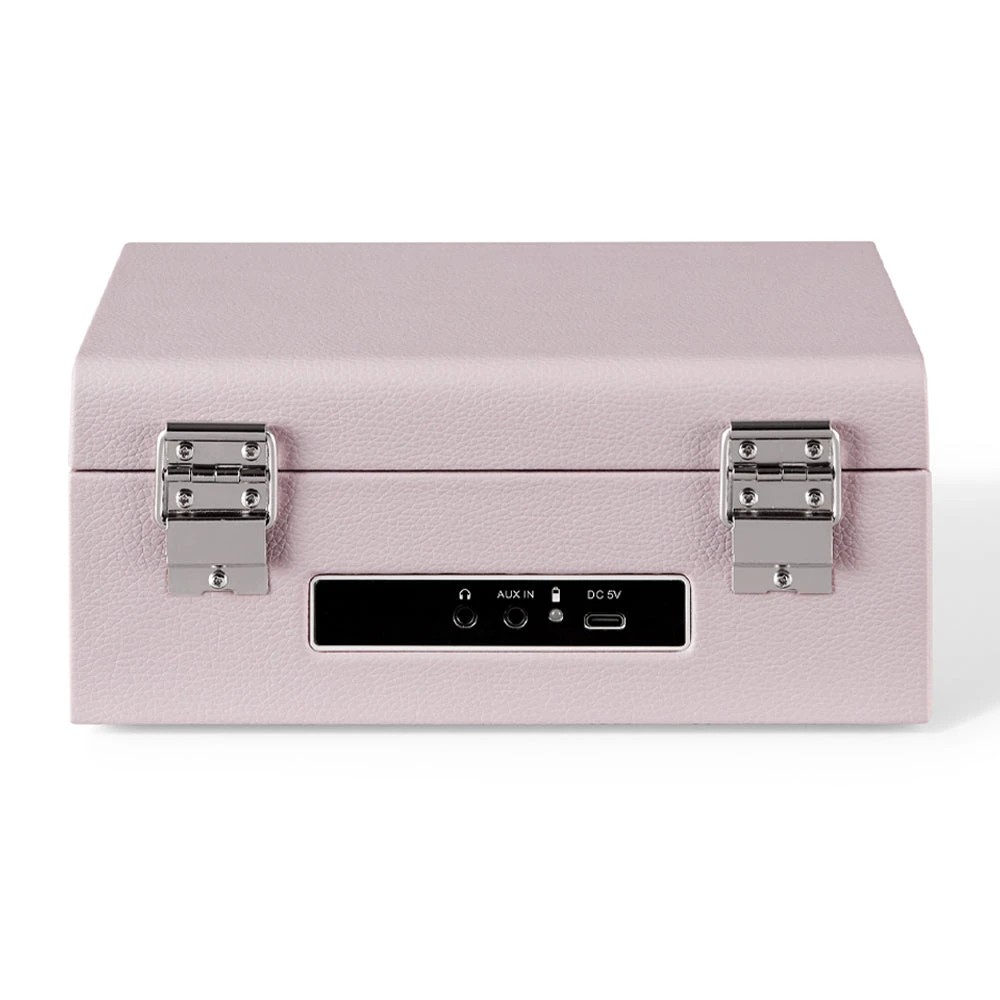 6 Crosley Voyager Portable Retro CD Player with Stereo Bluetooth Speakers, FM Radio - Amethyst - Purple, 6 of 6