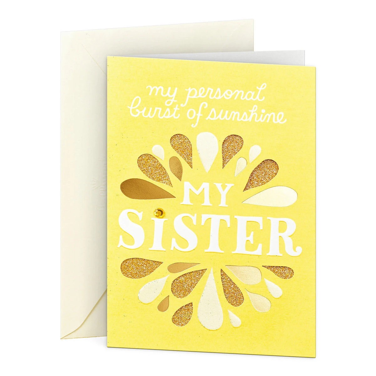 1 Hallmark Birthday Card for Sister - Burst of Sunshine, 1 of 3