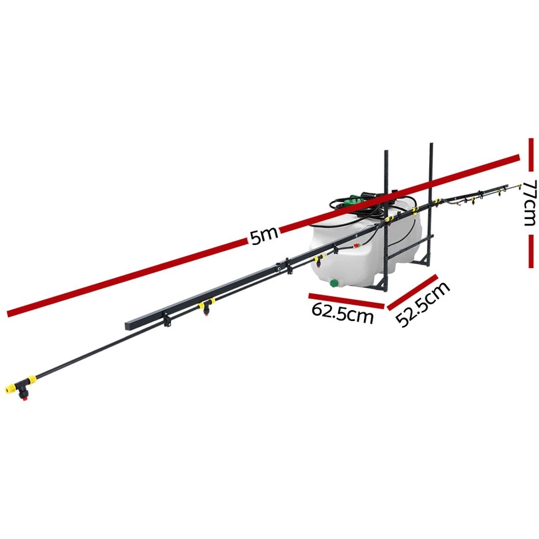 2 Giantz Weed Sprayer 100L 5M Boom Garden Spray - White, 2 of 7